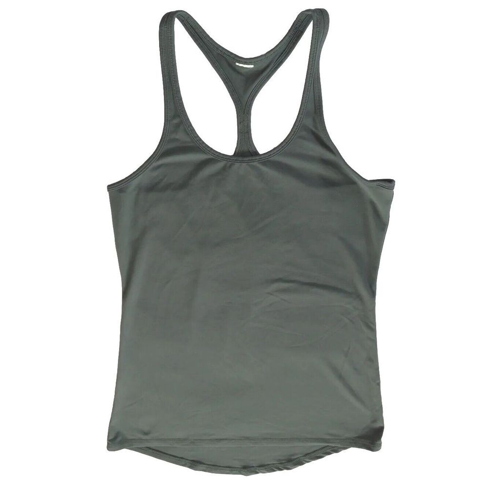Champion Women's Athletic Pullover Tank Top Shirt Size Large Vintage Green
